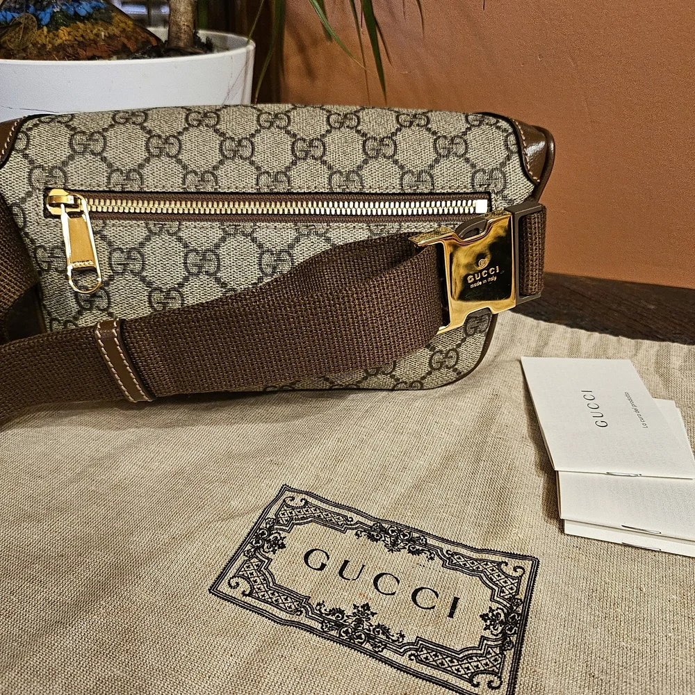 Sold Gucci Brown and Tan Woman Bag - Picture 3 of 10